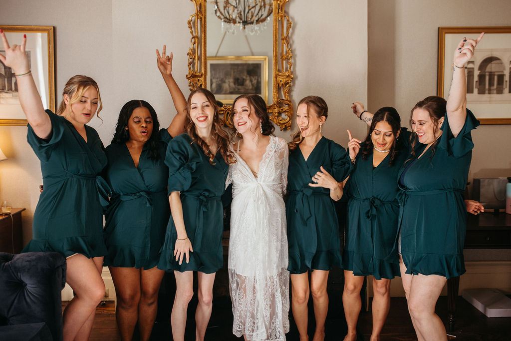 real emotion from Alissa and CJ's wedding day