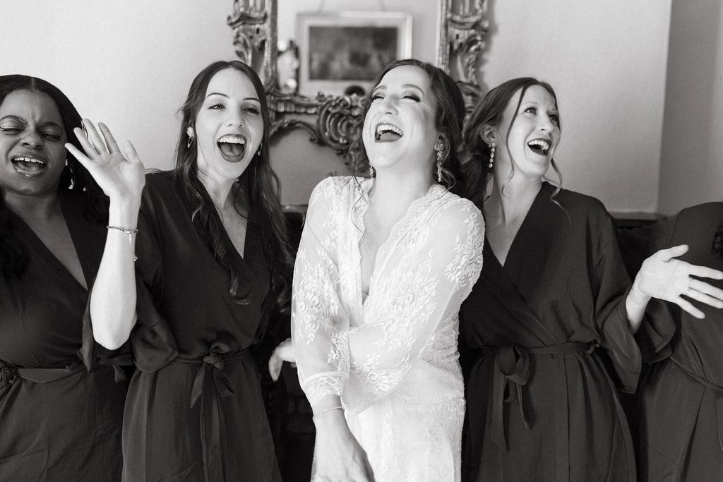 real emotion from Alissa and CJ's wedding day
