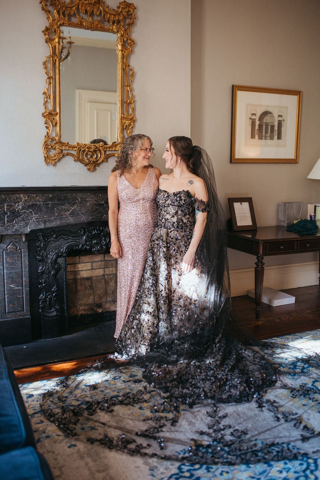 real emotion from Alissa and CJ's wedding day