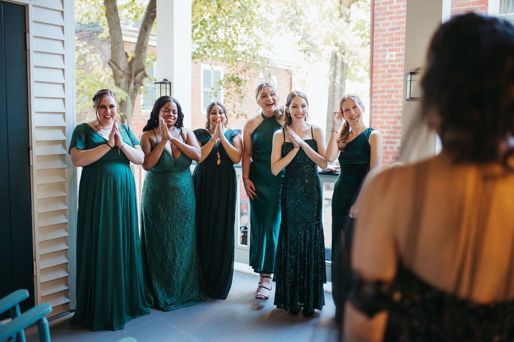real emotion from Alissa and CJ's wedding day