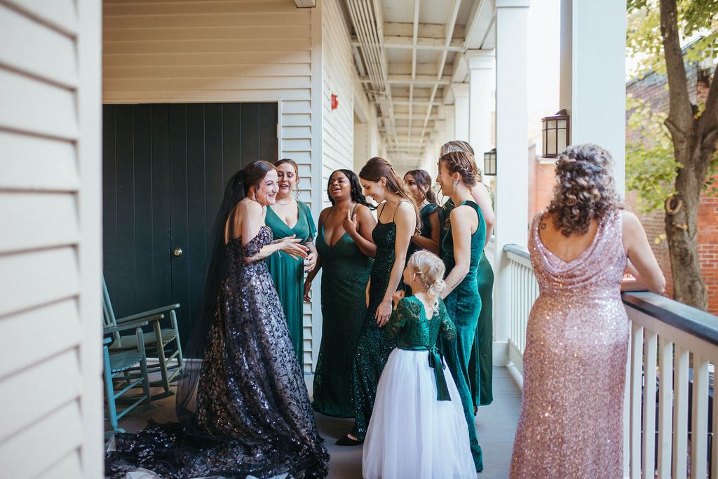 real emotion from Alissa and CJ's wedding day