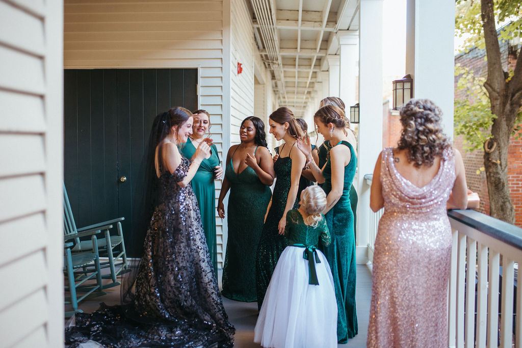 Alissa and CJ's wedding, documentary style