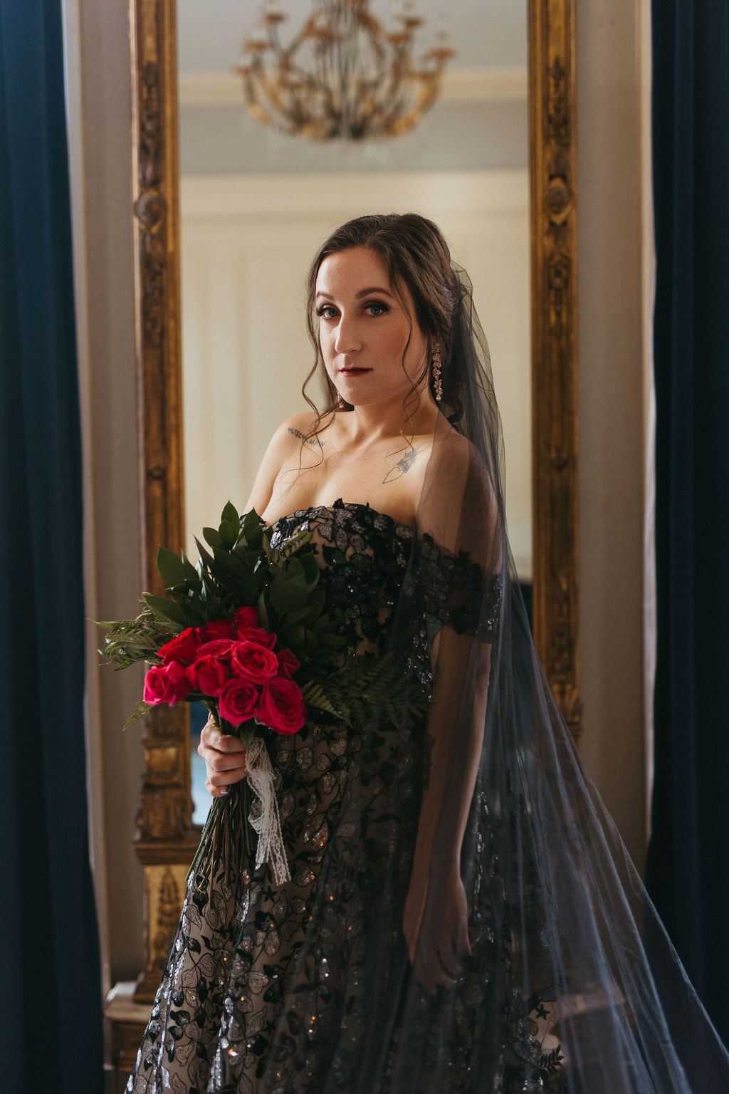 real emotion from Alissa and CJ's wedding day