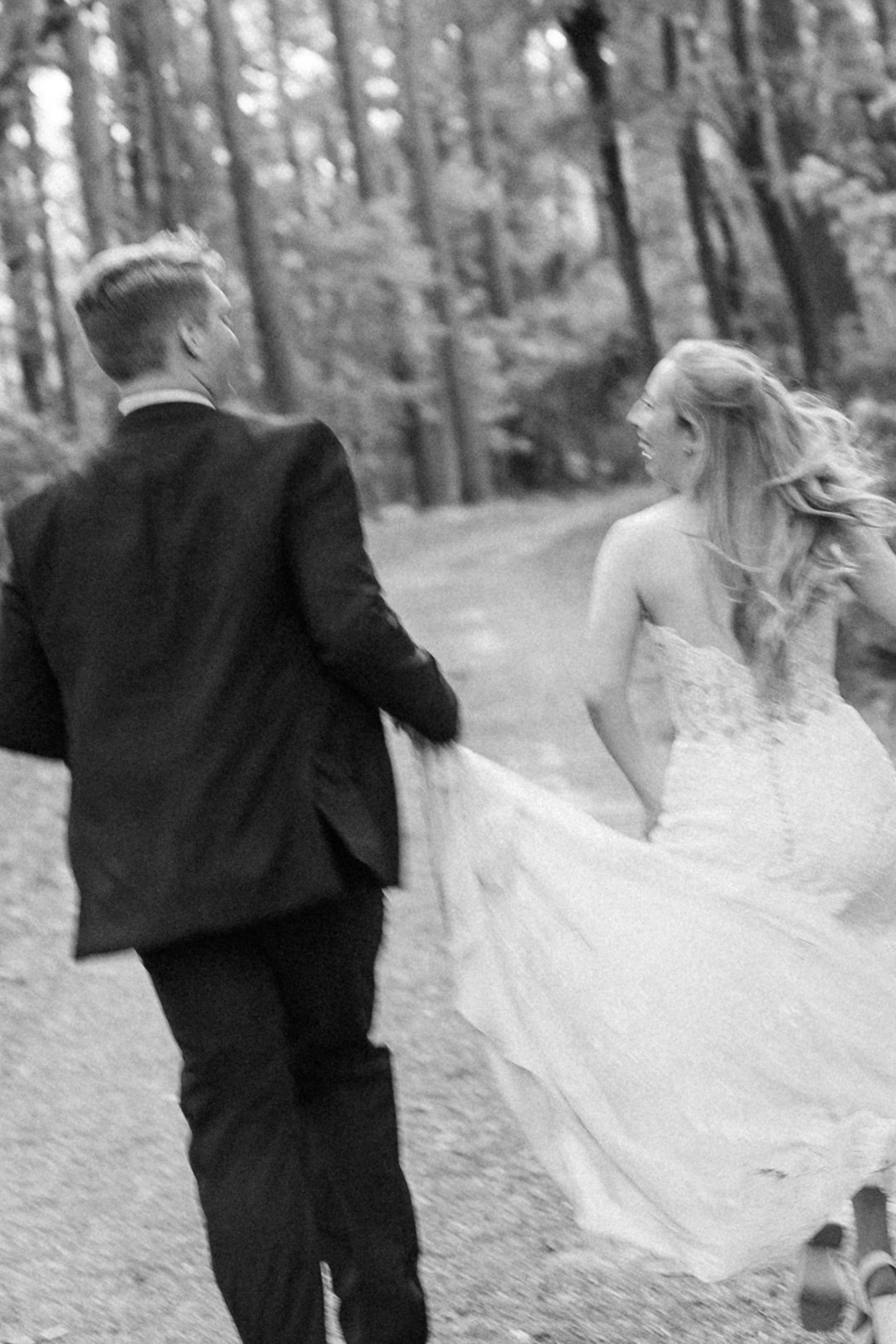 Close wedding detail with watch and suit sleeve