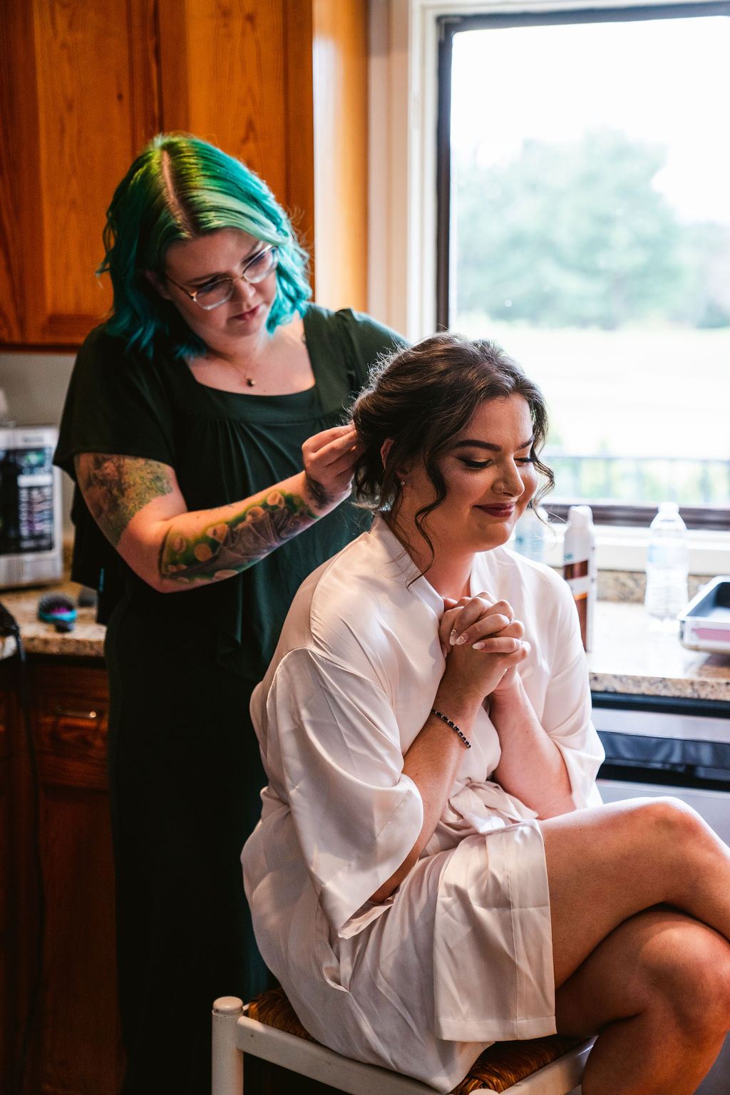 Mel and Josh's wedding, documentary style