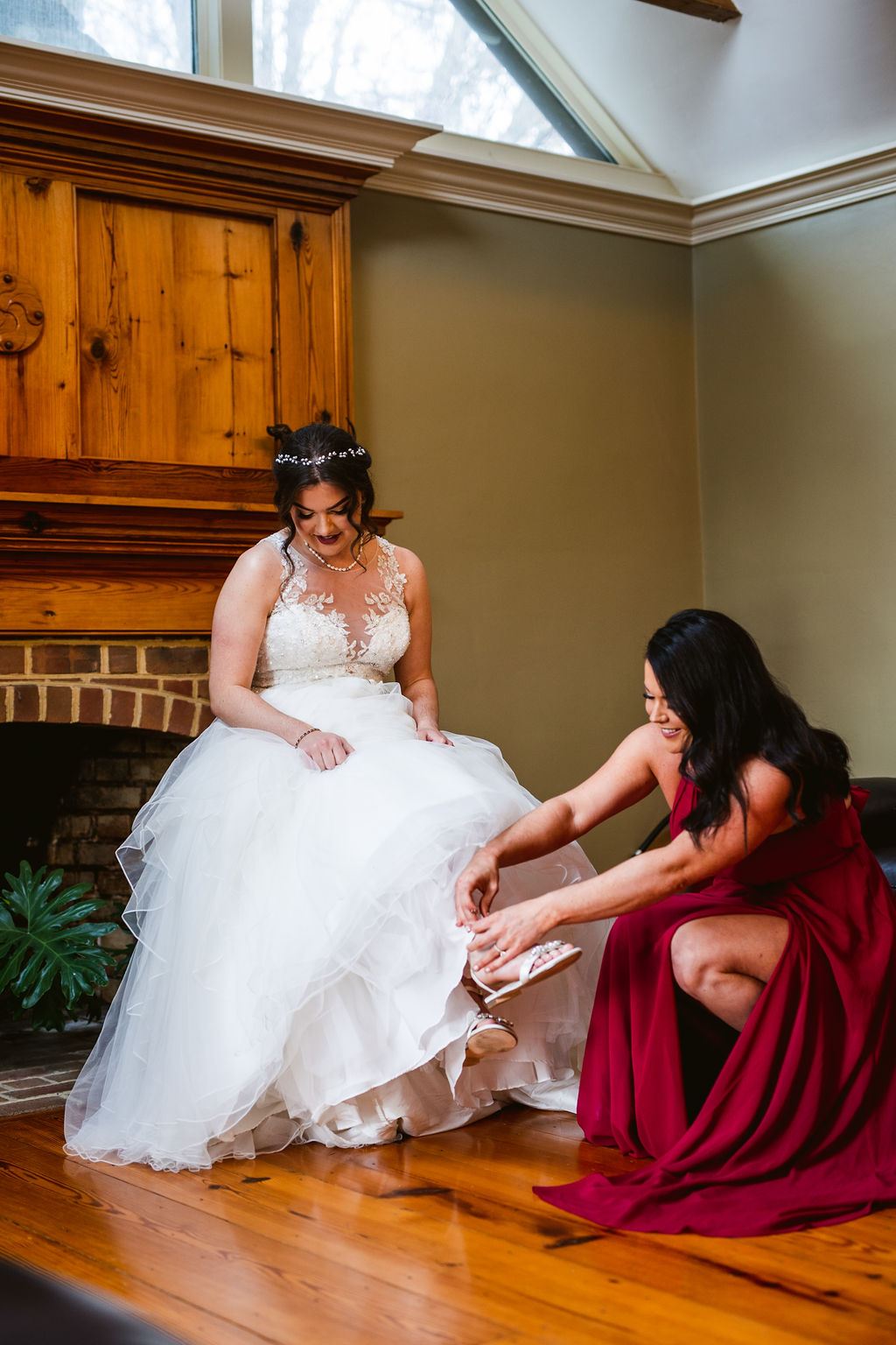 Mel and Josh's wedding, documentary style
