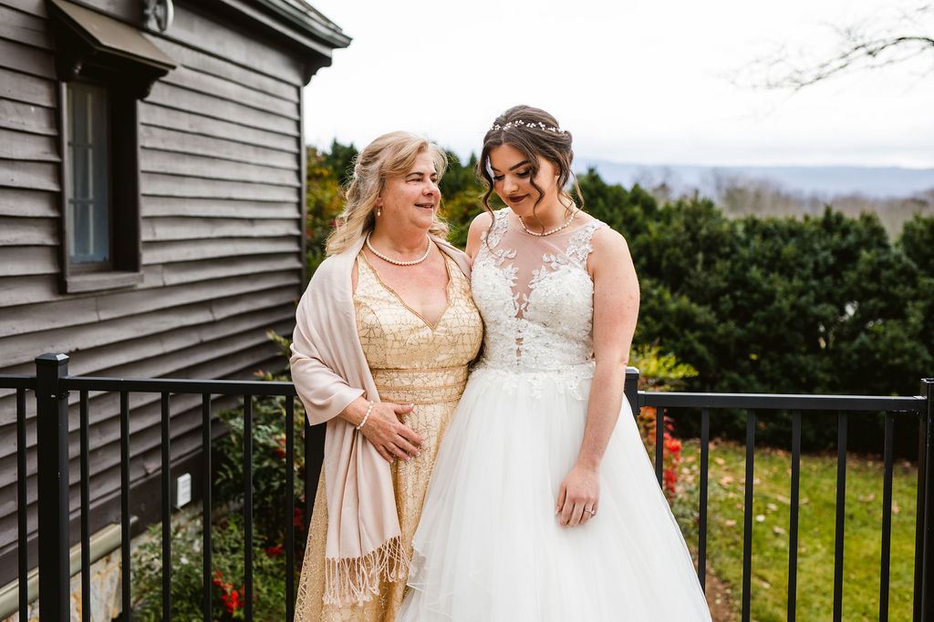 real emotion from Mel and Josh's wedding day