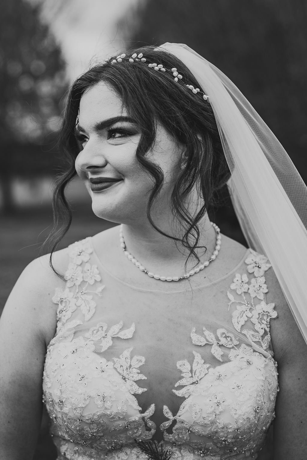 a quiet moment from Mel and Josh's wedding
