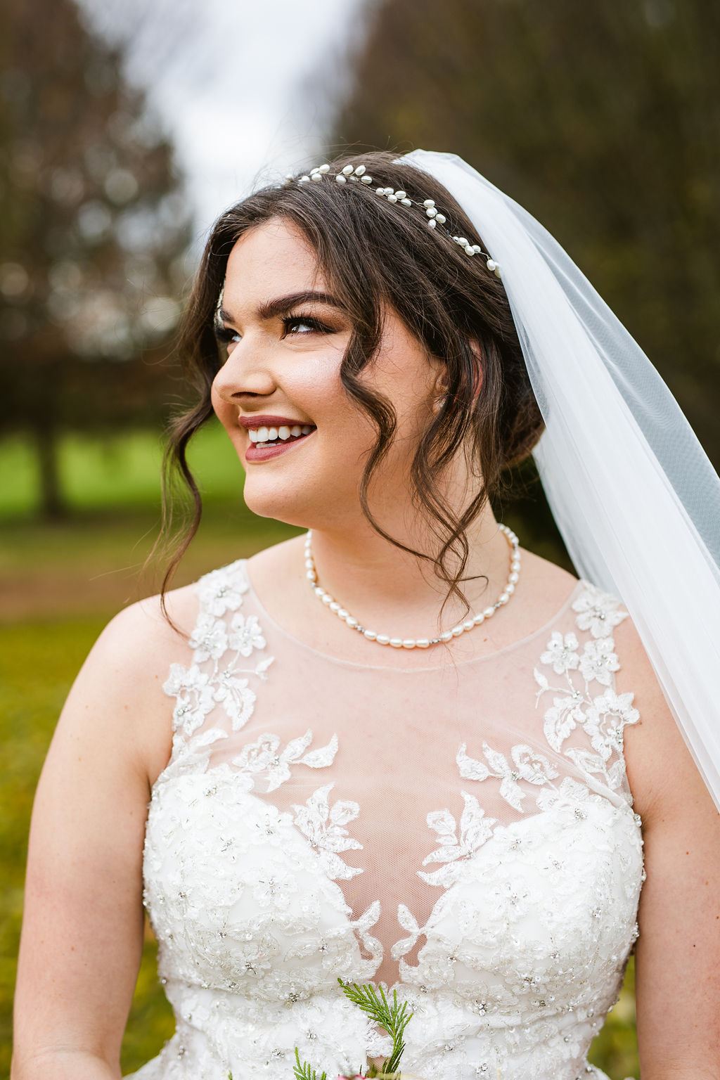 real emotion from Mel and Josh's wedding day