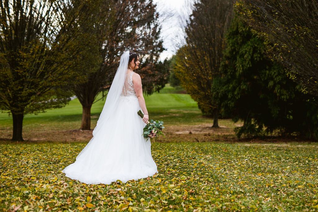 candid moment from Mel and Josh's wedding day