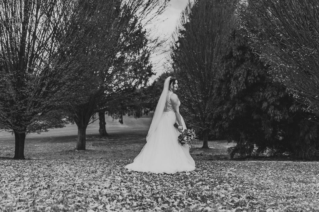 real emotion from Mel and Josh's wedding day