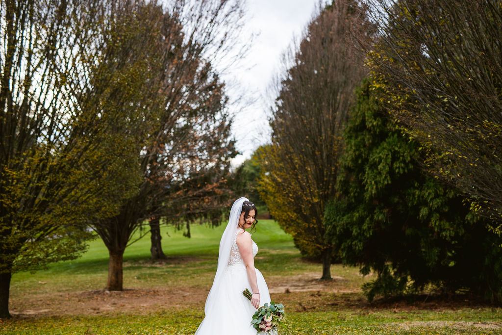 a quiet moment from Mel and Josh's wedding