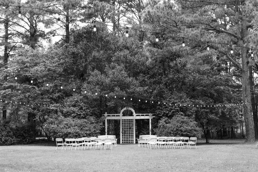 candid moment from Morgan and Erin's wedding day