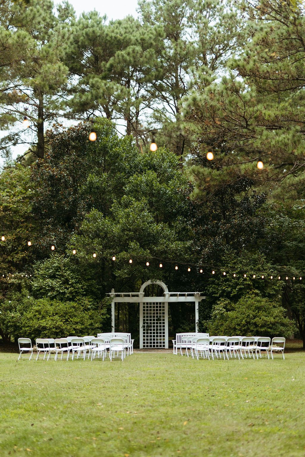 Morgan and Erin during their wedding celebration