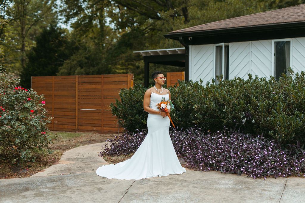 real emotion from Morgan and Erin's wedding day